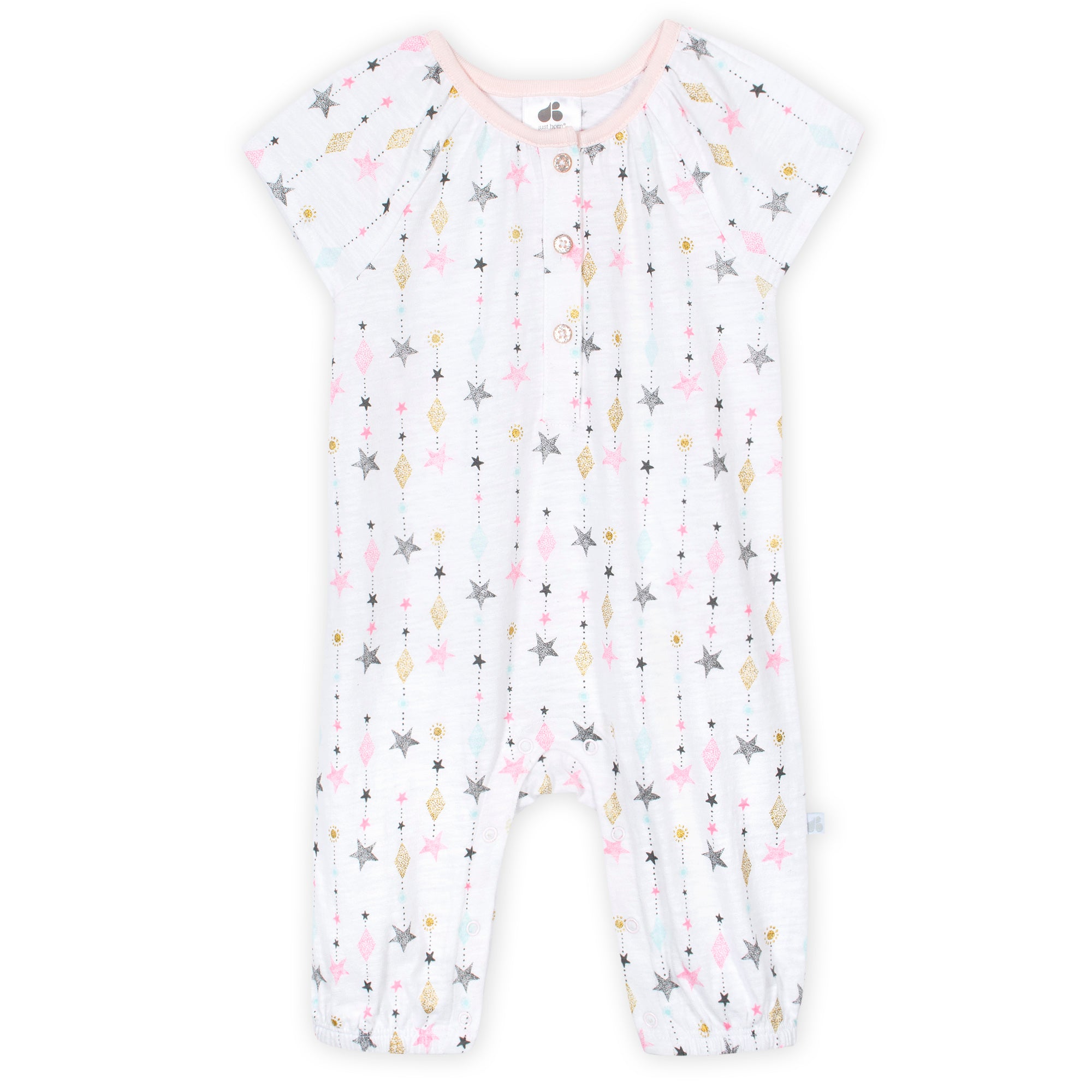 Baby Girls Love & Sugar Romper-Gerber Childrenswear Wholesale