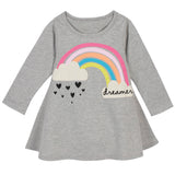 2-Piece Toddler Girls Rainbow Dress and Legging Set-Gerber Childrenswear Wholesale