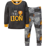 4-Piece Boys Lion Snug Fit Cotton Pajamas-Gerber Childrenswear Wholesale