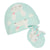 8-Piece Organic Baby Girls Floral Bunny Cap and Mitten Set-Gerber Childrenswear Wholesale