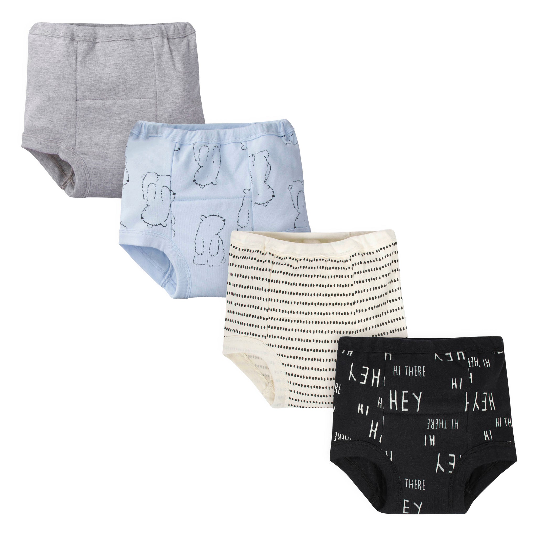 4-Pack Boys Bear Training Pants-Gerber Childrenswear Wholesale