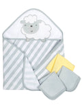 14-Piece Baby Neutral Lamb Bath Bundle-Gerber Childrenswear Wholesale