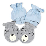 2-Pack Baby Boys Bear Mittens-Gerber Childrenswear Wholesale