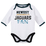 Baby Boys Jacksonville Jaguars 3-Piece Bodysuit, Pant and Cap Set-Gerber Childrenswear Wholesale