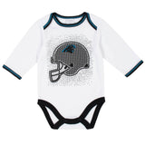 3-Piece Baby Boys Panthers Bodysuit, Pant, and Cap Set-Gerber Childrenswear Wholesale