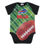 Buffalo Bills Toddler Boys Short Sleeve Bodysuit-Gerber Childrenswear Wholesale