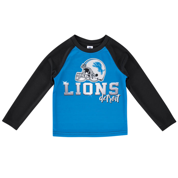 Detroit Lions Toddler Boys Long Sleeve Tee-Gerber Childrenswear Wholesale