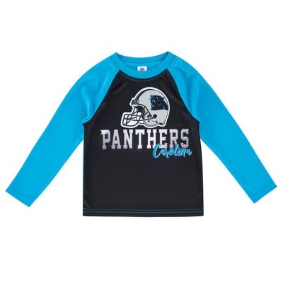 Carolina Panthers Toddler Boys Long Sleeve Tee-Gerber Childrenswear Wholesale