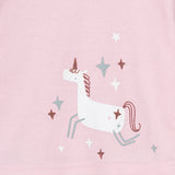 4-Piece Toddler Girls Unicorn & Clouds Organic Pajamas-Gerber Childrenswear Wholesale