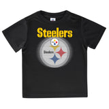 Pittsburgh Steelers Toddler Boys' Short Sleeve Logo Tee-Gerber Childrenswear Wholesale