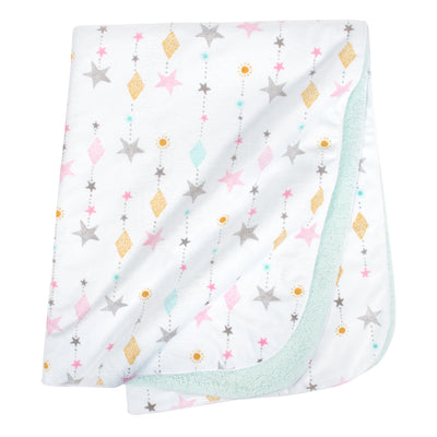 Baby Girls Love and Sugar Plush Blanket-Gerber Childrenswear Wholesale
