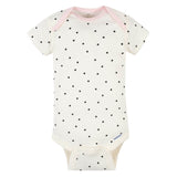 5-Pack Baby Girls Ballerina Short Sleeve Onesies Bodysuits-Gerber Childrenswear Wholesale