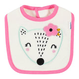4-Pack Baby Girls Fox Dribbler Bibs-Gerber Childrenswear Wholesale