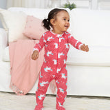2-Pack Girls Unicorn Snug Fit Unionsuit Pajamas-Gerber Childrenswear Wholesale