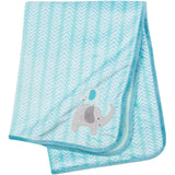 Baby Boys Elephants Plush Blanket-Gerber Childrenswear Wholesale