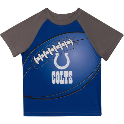 Indianapolis Colts Toddler Boys Short Sleeve Tee Shirt-Gerber Childrenswear Wholesale