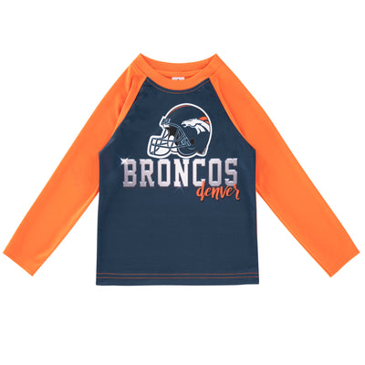 Denver Broncos Toddler Boys' Long Sleeve Tee-Gerber Childrenswear Wholesale