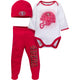 3-Piece Baby Boys 49Ers Bodysuit, Footed Pant, & Cap Set-Gerber Childrenswear Wholesale