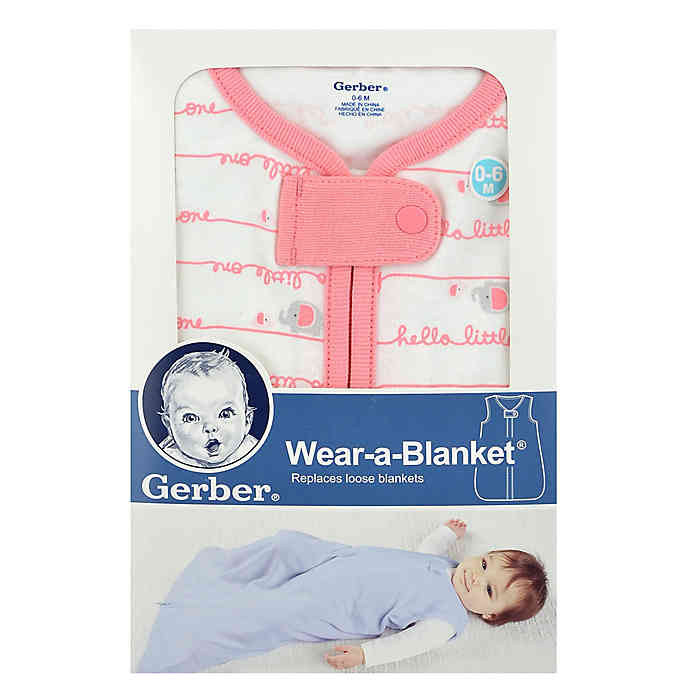 Gerber Girls' "Hello Little One" Wearable Blanket-Gerber Childrenswear Wholesale