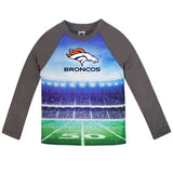 Denver Broncos Toddler Boys Long Sleeve Tee Shirt-Gerber Childrenswear Wholesale