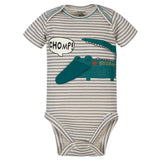 3-Piece Baby Boys Alligator Bodysuit, Pant, and Cap Set-Gerber Childrenswear Wholesale