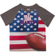 New York Giants Toddler Boys Short Sleeve Tee Shirt-Gerber Childrenswear Wholesale