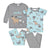 4-Piece Infant & Toddler Boys Polar Pals Snug Fit Cotton Pajamas-Gerber Childrenswear Wholesale