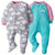 2-Pack Baby Girls Clouds Blanket Sleepers-Gerber Childrenswear Wholesale