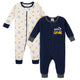 2-Pack Baby Boys Fox Thermal Footless Unionsuits-Gerber Childrenswear Wholesale