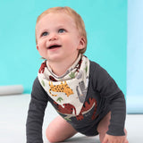 4-Pack Baby Boys Safari Bandana Bibs-Gerber Childrenswear Wholesale