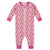 2-Pack Baby Girls Floral Thermal Footless Unionsuits-Gerber Childrenswear Wholesale